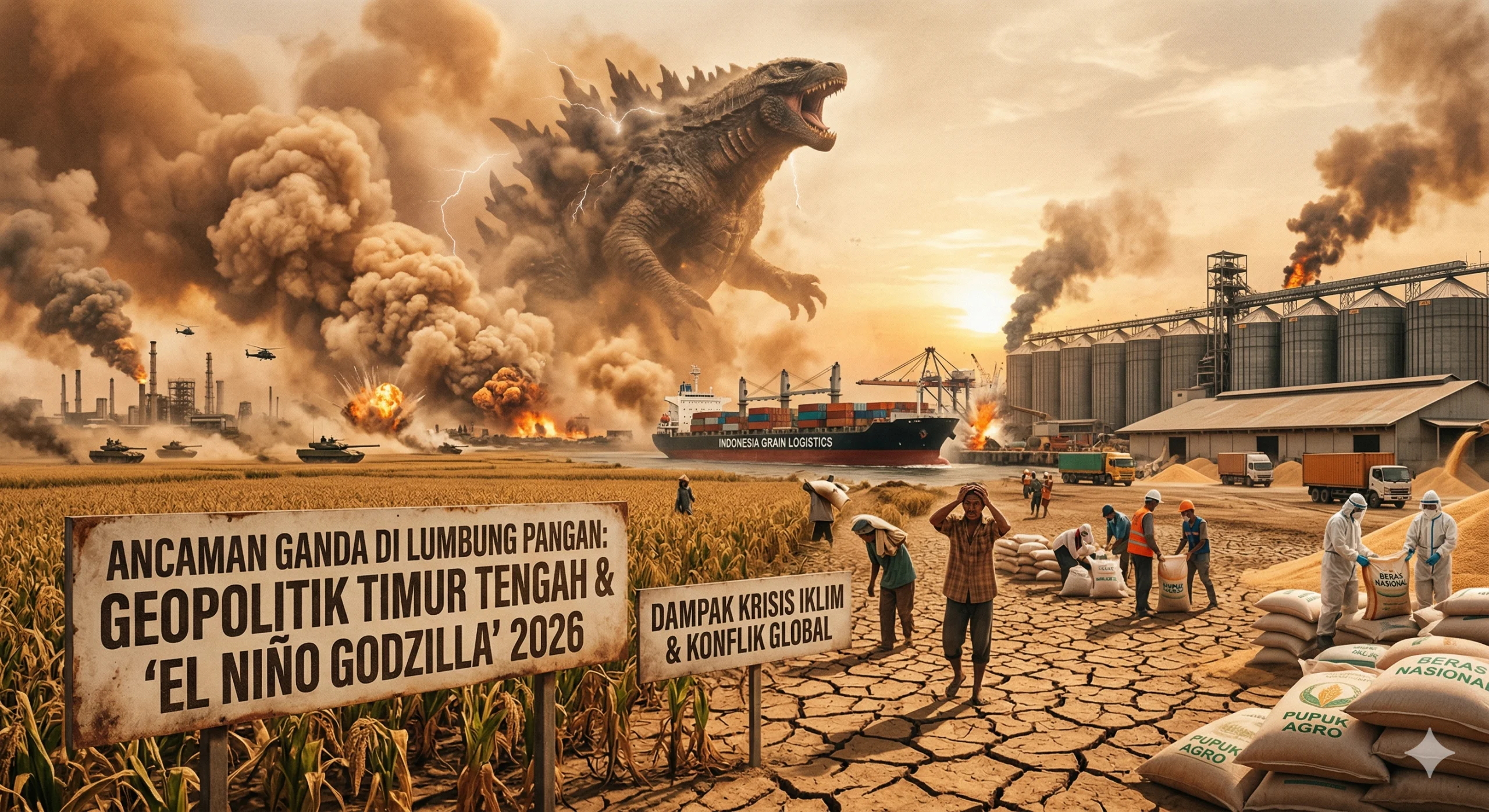 El Nino 2026: Ancaman Kekeringan dan Dampaknya pada Produksi Pangan