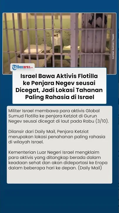 Flotilla Aktivis Menghadapi Kekerasan dan Penyiksaan di Penjara Israel