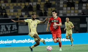 Francisco Rivera Bersinar, Dua Gol Memimpin Persebaya Hajar PSBS Biak 4-0