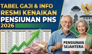 Gaji Pensiun PNS 2026: Besaran, Cara Pencairan, dan Informasi Terbaru