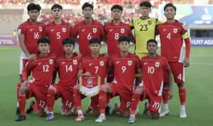 Gol menit akhir Keanu Bawa Timnas Indonesia U-17 Raih Kemenangan 1-0 atas China di Piala Asia 2026