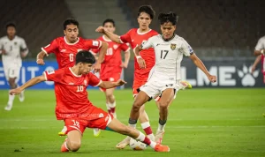 Gol menit akhir Keanu Bawa Timnas Indonesia U-17 Raih Kemenangan 1-0 atas China di Piala Asia U-17 2026
