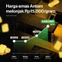 Harga Emas Antam Melonjak, Bansos PKH Cair, dan Informasi Lainnya