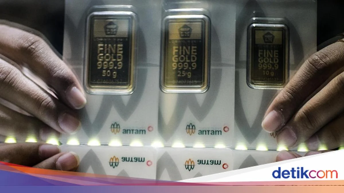 Harga Emas Antam Melonjak, Ini Rincian Harga Emas Antam Hari Ini