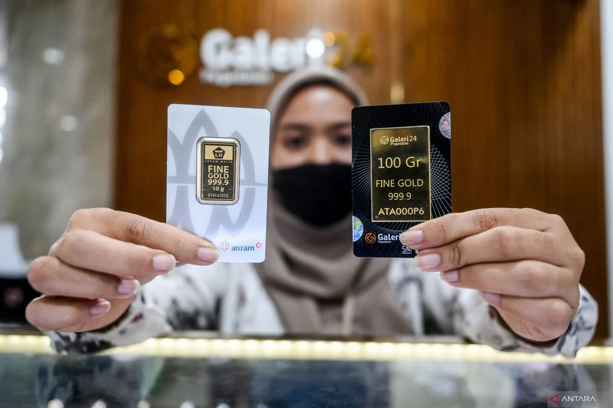Harga emas UBS turun, Galeri24 dan Antam naik pada Sabtu pagi: Data lengkap Pegadaian
