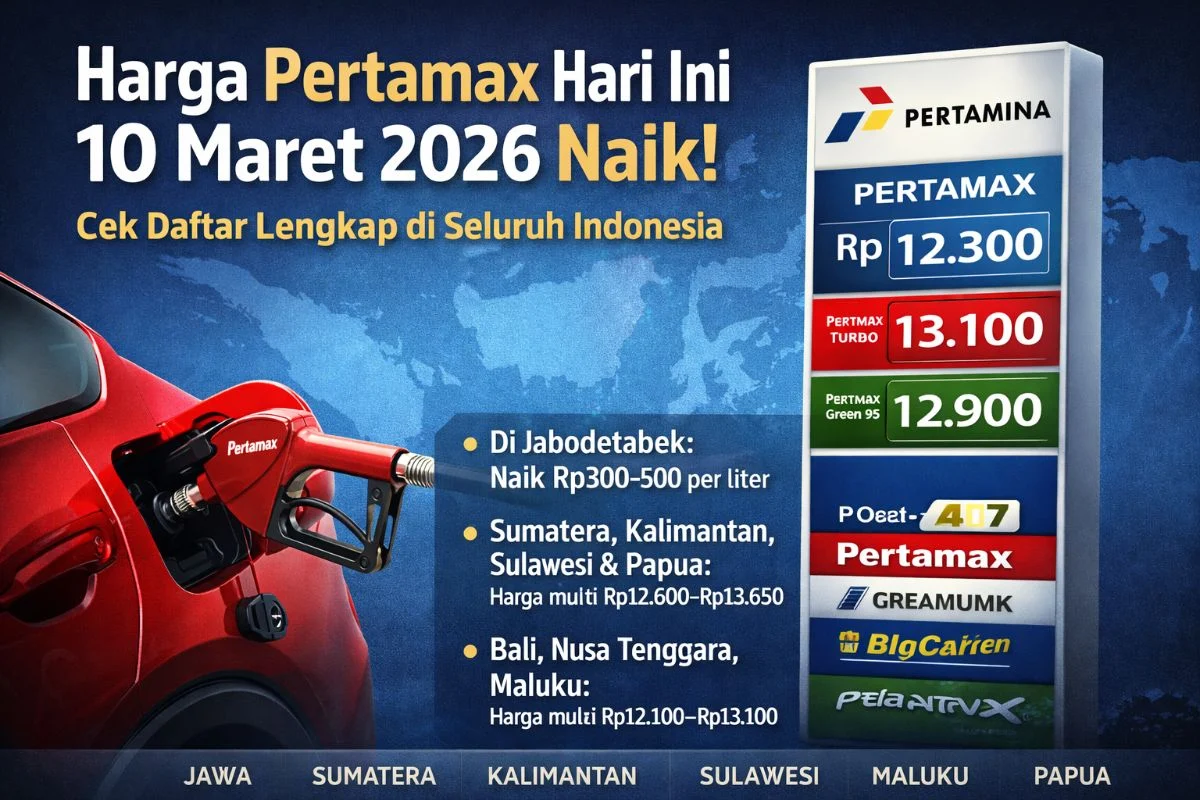 Harga Pertamax Hari Ini Naik, Cek Daftar Terbaru di Pertamina hingga Shell!