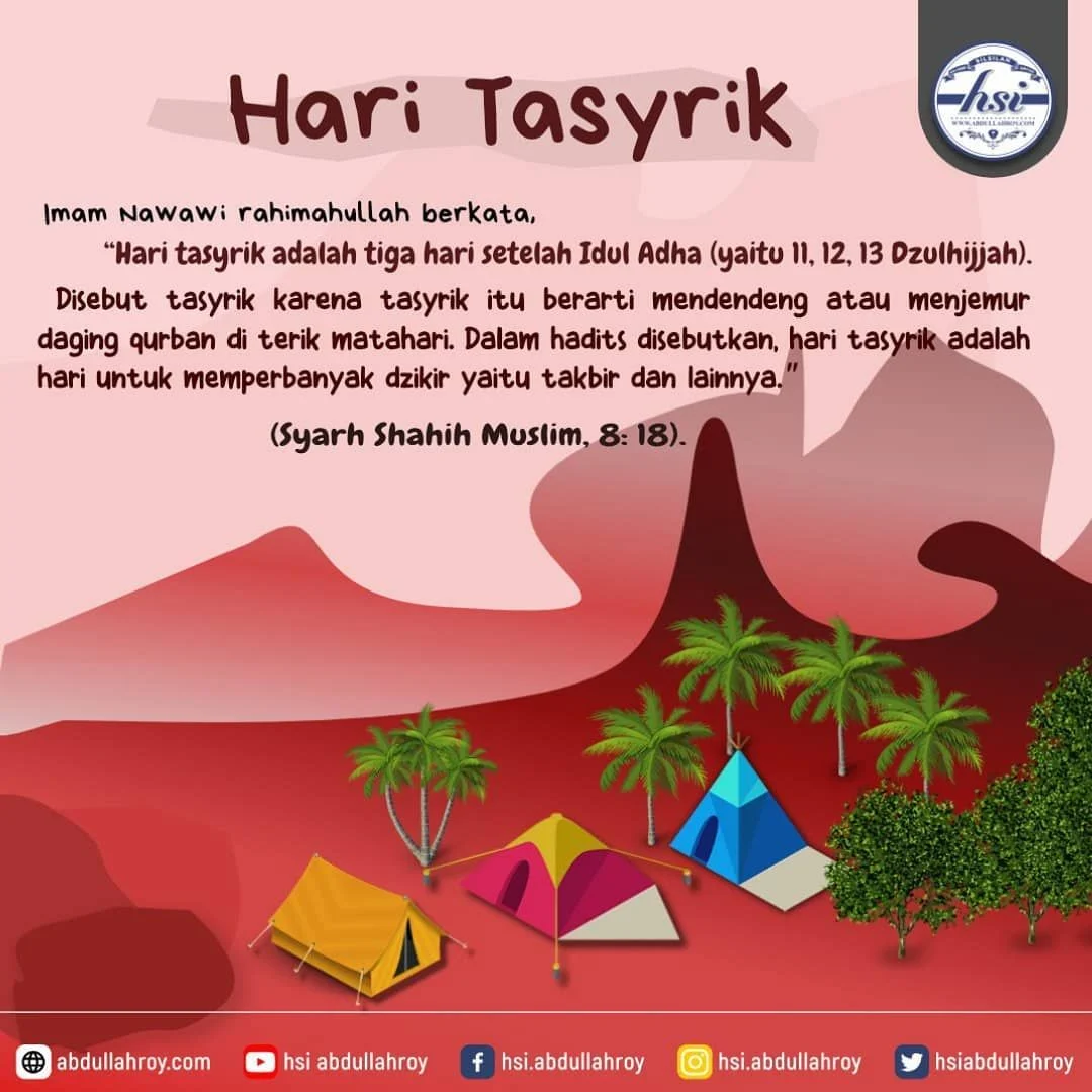 Hari Tasyrik: 3 Hari Istimewa Setelah Idul Adha, Apa yang Boleh dan Tidak Boleh Dilakukan?