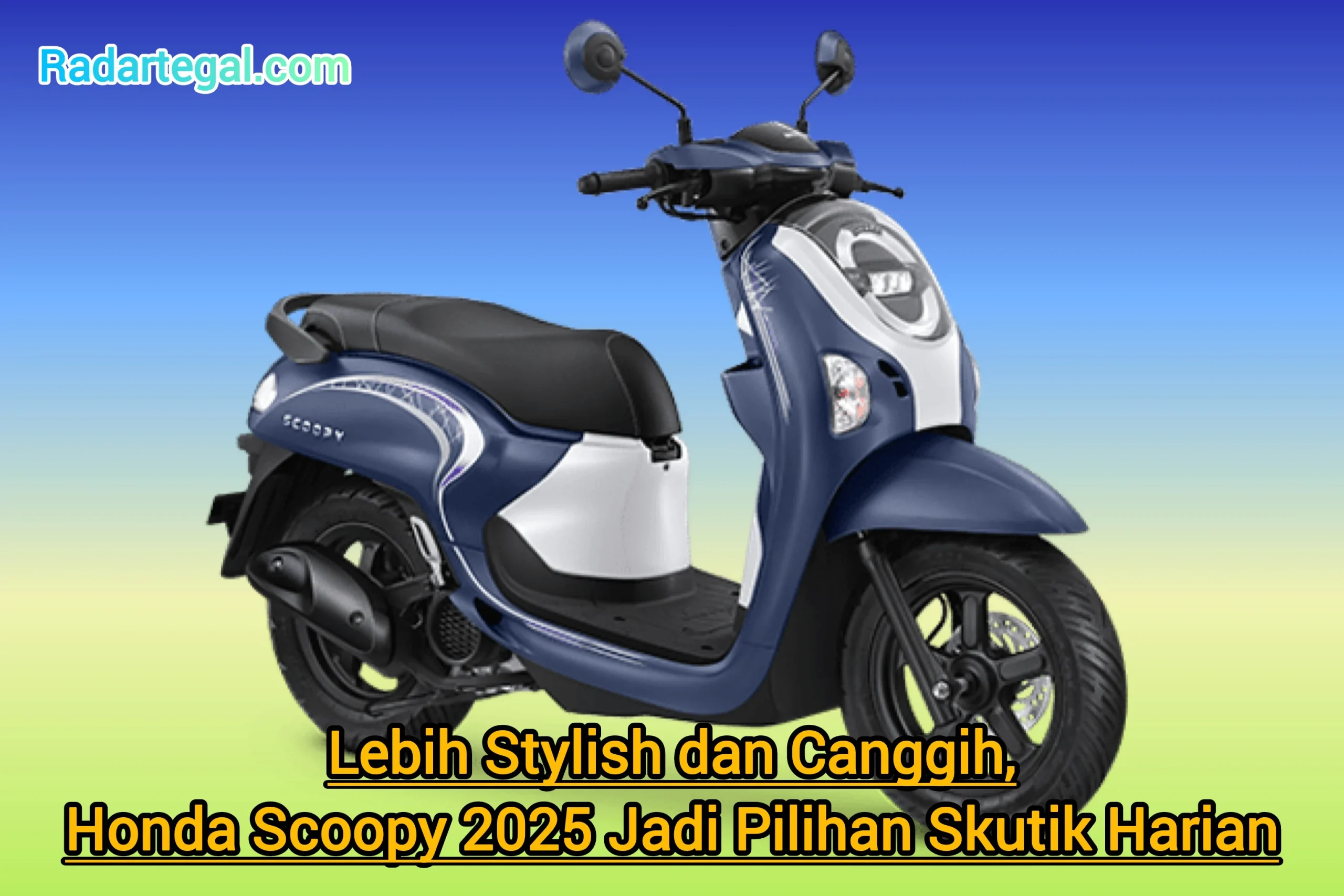 Honda Scoopy 58 km/liter: Generasi Terbaru Hadir dengan Iritan Tembus 58 km/liter dan Fitur RoadSync