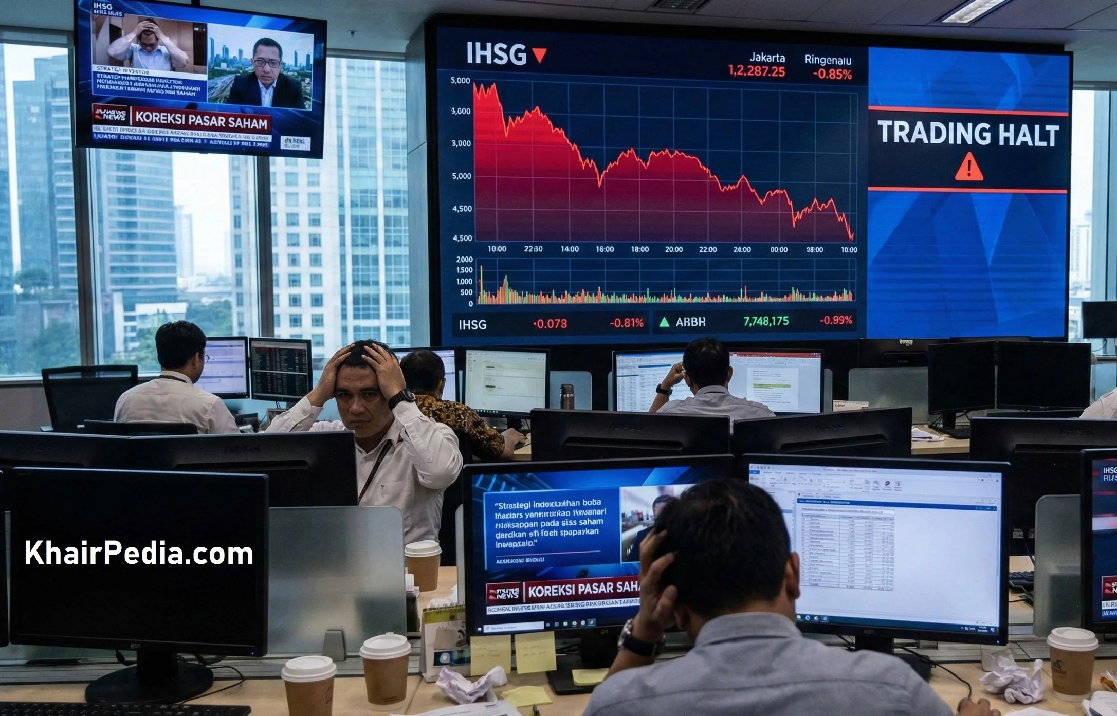 IHSG Anjlok, Saham ANTM dan BUMI Melemah, Apa Penyebabnya?