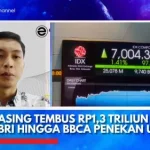 Investor Asing Net Buy Rp 12,26 T Sepekan, Saham BBRI, TINS, dan TLKM Jadi Buruan