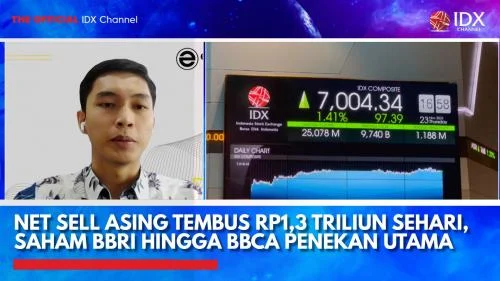 Investor Asing Net Buy Rp 12,26 T Sepekan, Saham BBRI, TINS, dan TLKM Jadi Buruan