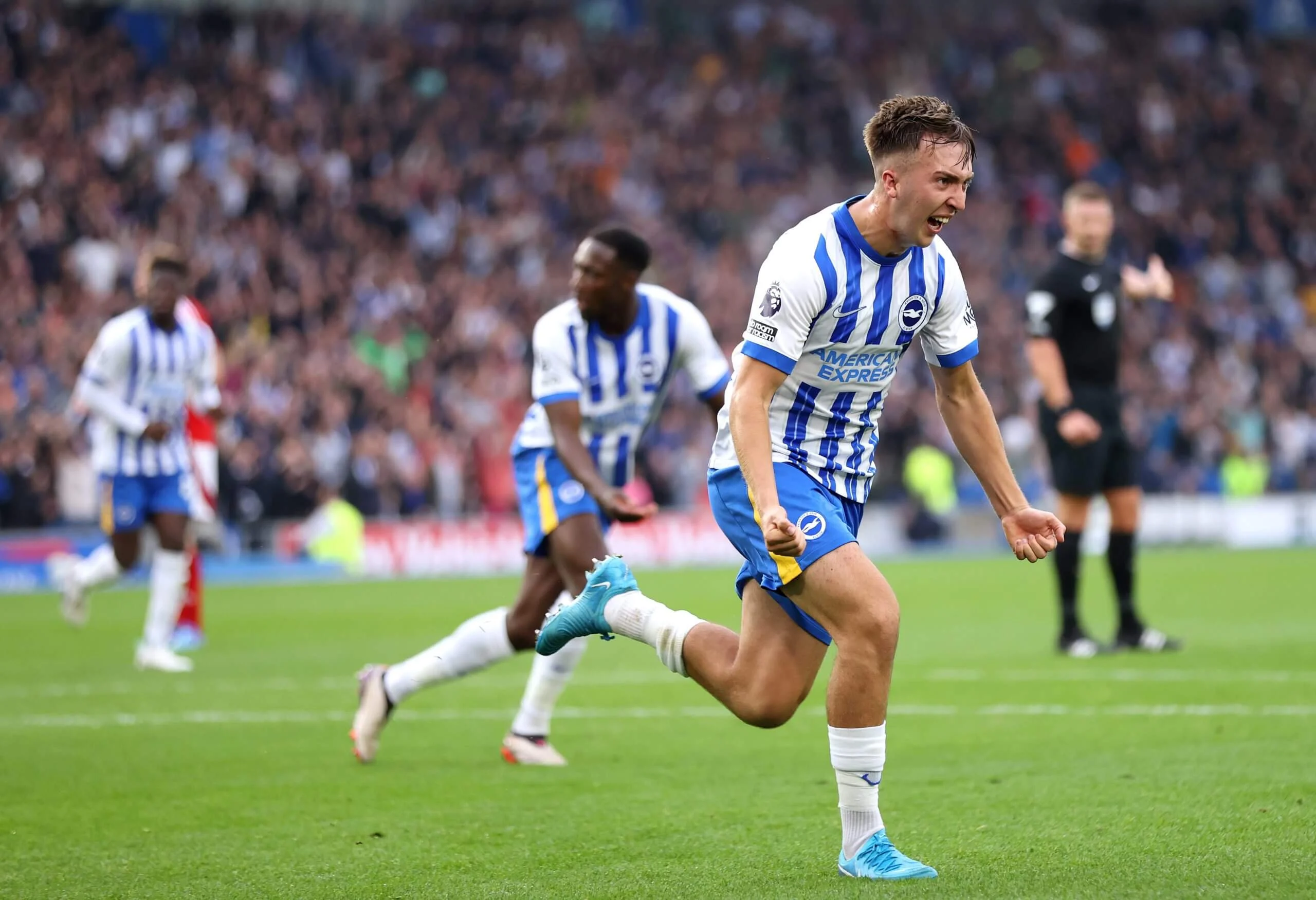 Jack Hinshelwood Mencetak Gol Tercepat Brighton Musim Ini, Tottenham Terancam Degradasi