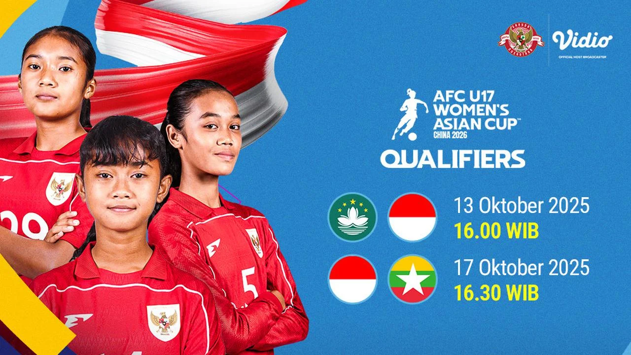 Jadwal AFC U-17 Asian Cup 2026 Timnas Indonesia: Laga China, Qatar, dan Cara Tonton Live