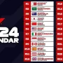 Jadwal F1 2024: Simak Daftar Lengkap Sirkuit dan Tanggal Balapan