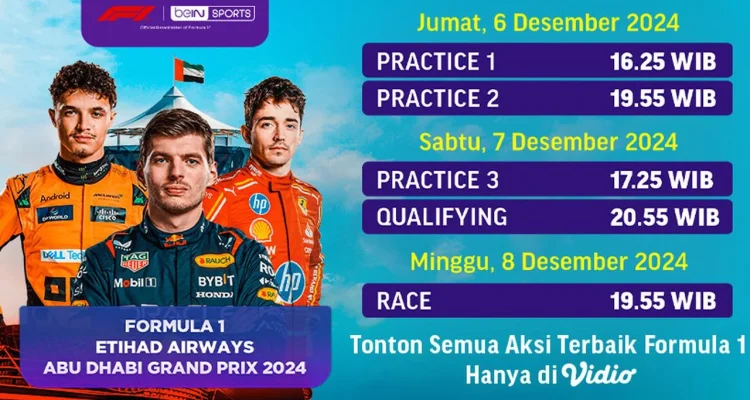Jadwal F1 2024: Sirkuit dan Tanggal Balapan Terlengkap