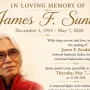 James F Sundah Meninggal Dunia di New York pada Usia 70 Tahun