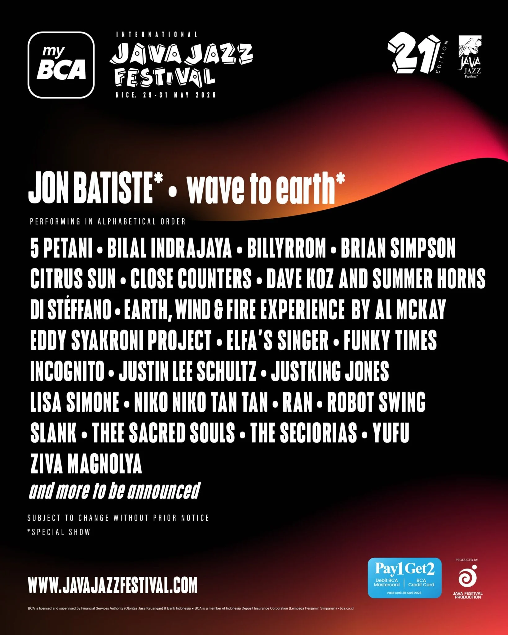 Java Jazz Festival 2026: Perubahan Venue dan Fokus pada Regenerasi Musisi