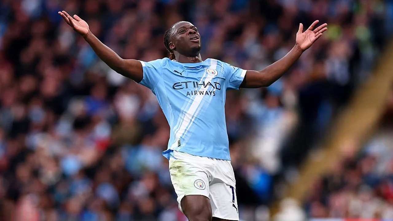 Jeremy Doku Sumbang Kemenangan Manchester City di Liga Inggris