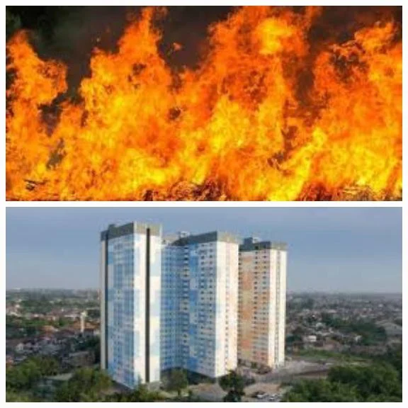 Kebakaran Apartemen Mediterania: 87 Penghuni Dievakuasi, Balkon Jadi Nafas Terakhir Iwan dan Anak
