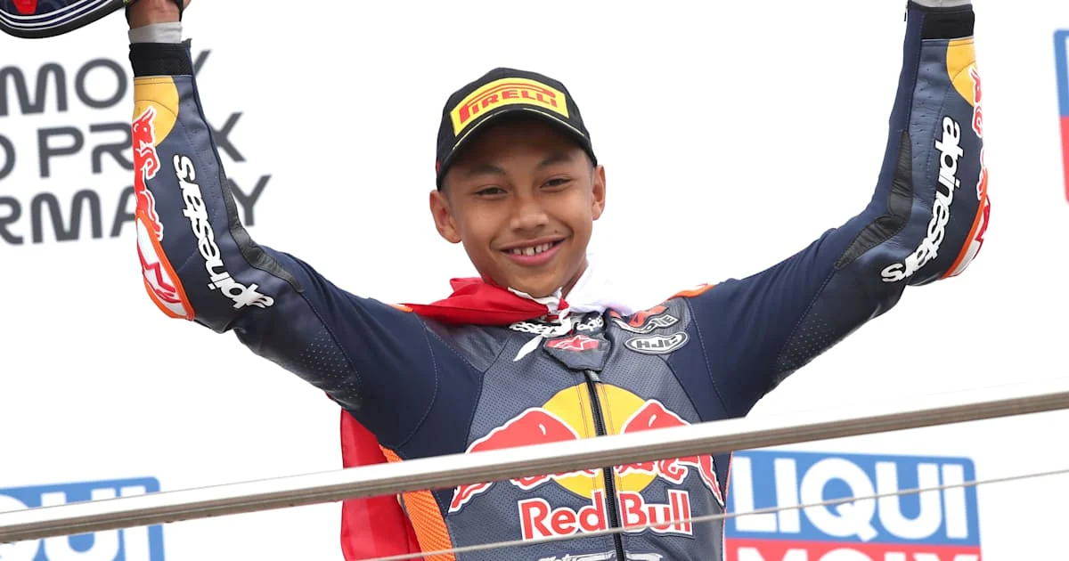 Kiandra Ramadhipa Tampil Memukau di Red Bull Rookies Cup Prancis 2026