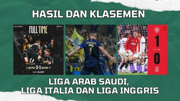Klasemen Terbaru Liga Italia dan Liga Arab Saudi: Juventus Terancam Gagal Lolos Liga Champions