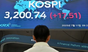 Kospi Index Mencapai Rekor Tertinggi, Saham Teknologi Memimpin