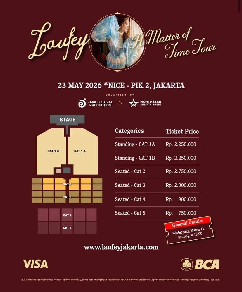 Laufey Jakarta Menghibur Penonton Java Jazz Festival 2026