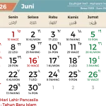 Libur Nasional Juni 2026: Daftar Tanggal Merah dan Hari Besar