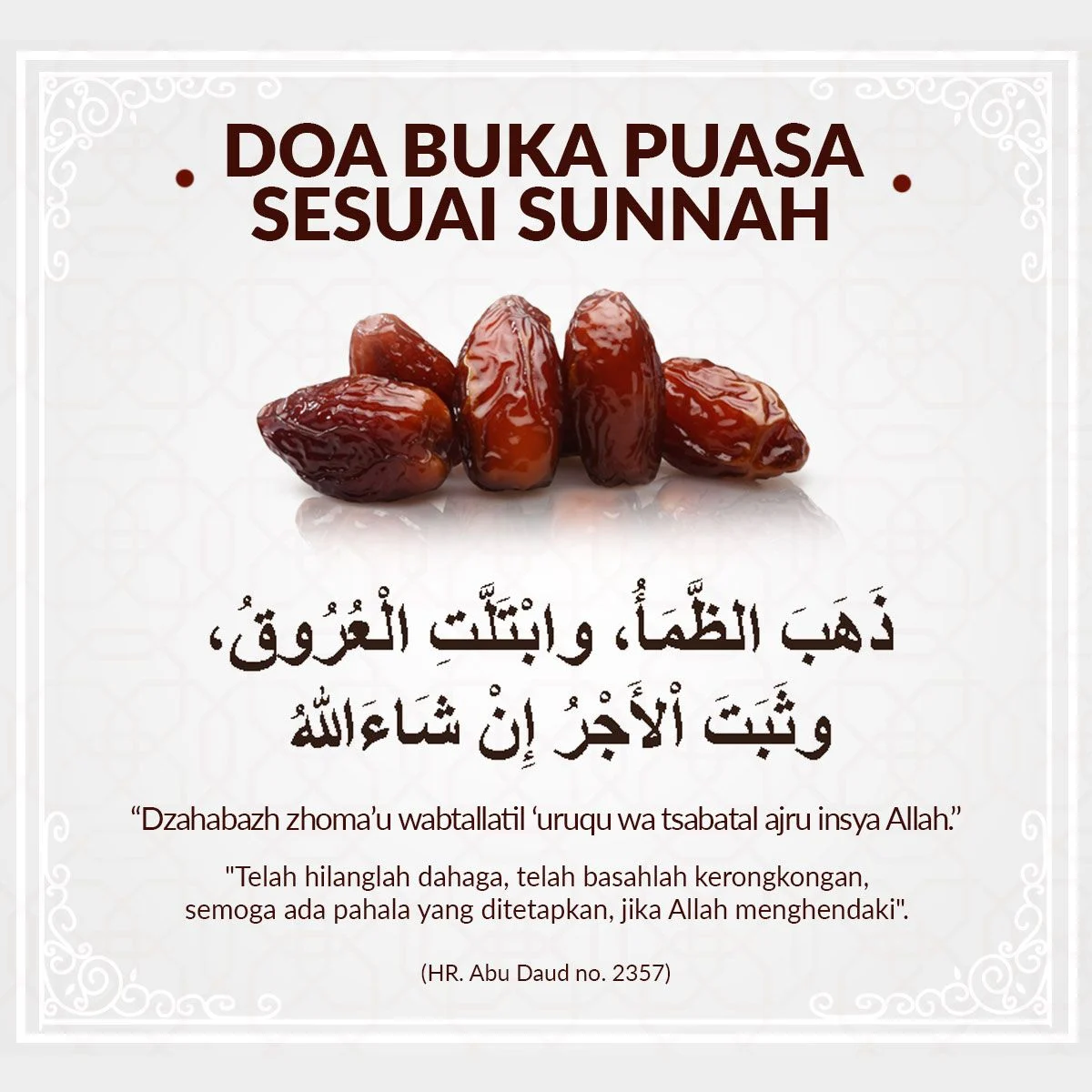 Maksimalkan Puasa Sunnah Zulhijah dengan Doa Buka Puasa yang Tepat