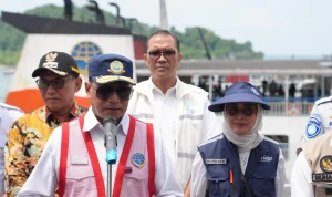 Menteri Perhubungan Budi Karya Sumadi Tinjau Pelabuhan Sampit untuk Persiapan Angkutan Lebaran