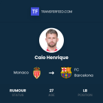 Monaco FC Siap Jadi Magnet Transfer Besar: Caio Henrique Dikejar Barcelona, Bintang Muda Mengguncang Ligue 1