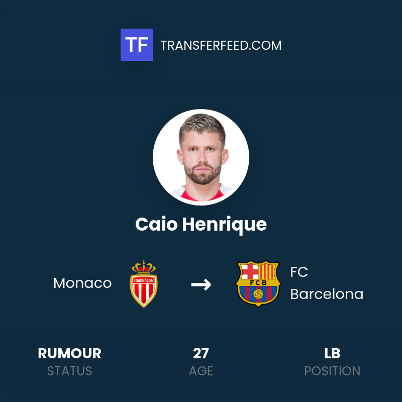 Monaco FC Siap Jadi Magnet Transfer Besar: Caio Henrique Dikejar Barcelona, Bintang Muda Mengguncang Ligue 1