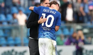 Nico Paz Cedera, Como 1907 Tanpa Bintangnya saat Hadapi Parma