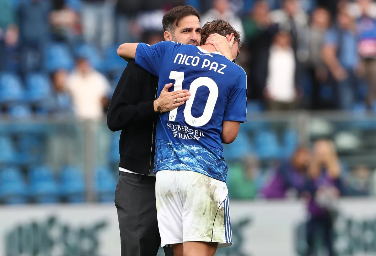 Nico Paz Cedera, Como 1907 Tanpa Bintangnya saat Hadapi Parma