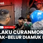 Pelaku Curanmor di Mesuji Dikejar dan Diurus Massa, Satu Pelaku Babak Belur