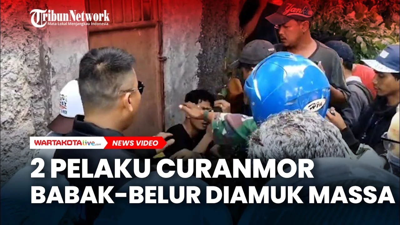 Pelaku Curanmor di Mesuji Dikejar dan Diurus Massa, Satu Pelaku Babak Belur