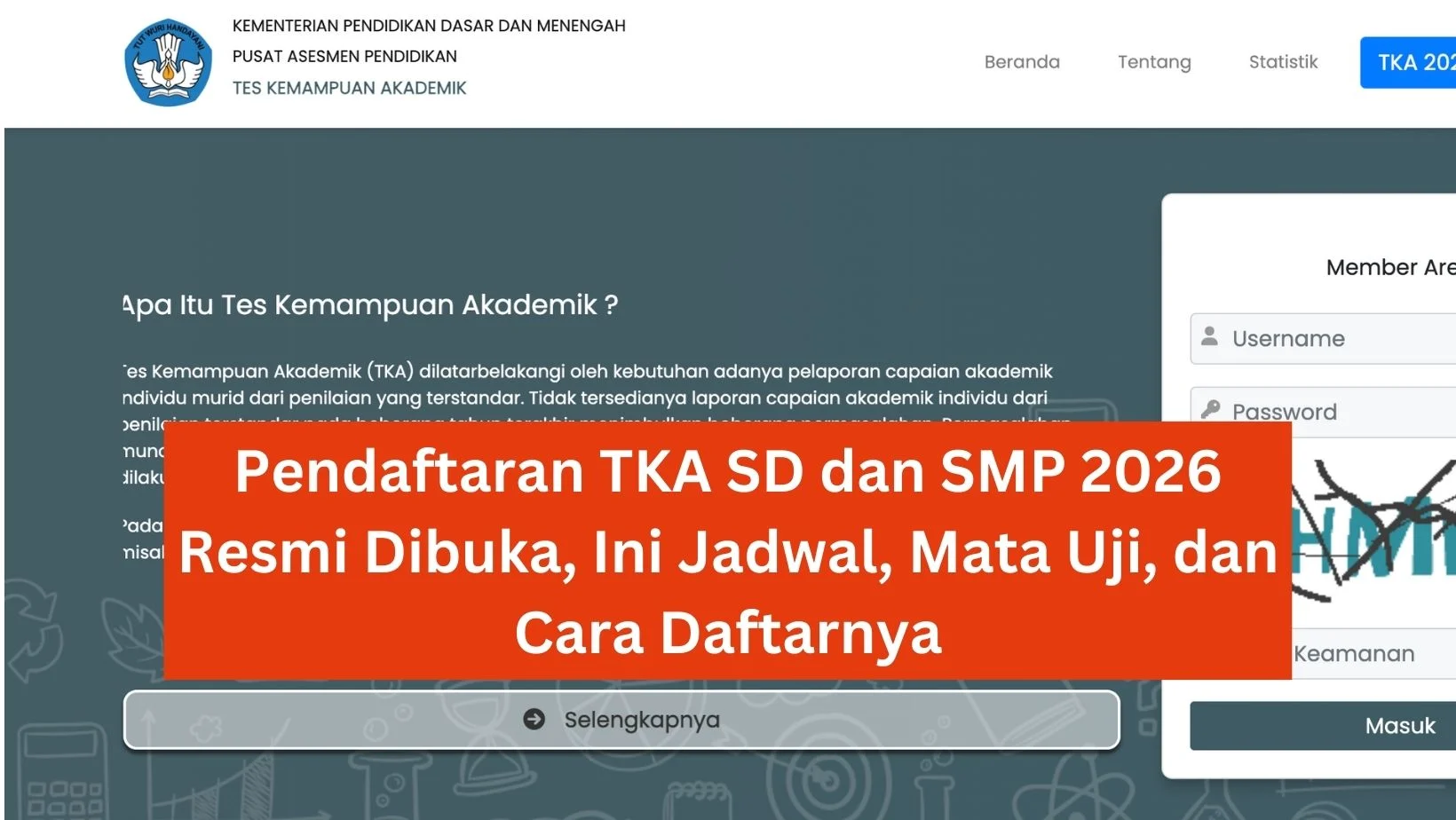 Pengumuman Hasil TKA SD dan SMP 2026: Cara Cek Nilai dan Jadwal Pengumuman