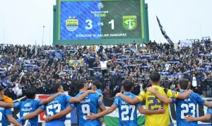 Persib Bandung Siap Merayakan Kemenangan dengan Dukungan Penuh dari Bobotoh