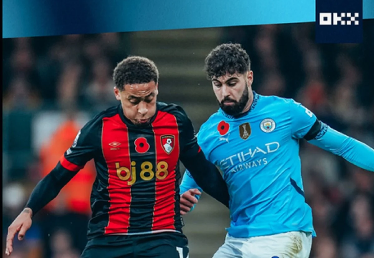 Pertarungan Sengit di Liga Inggris: Bournemouth vs Manchester City