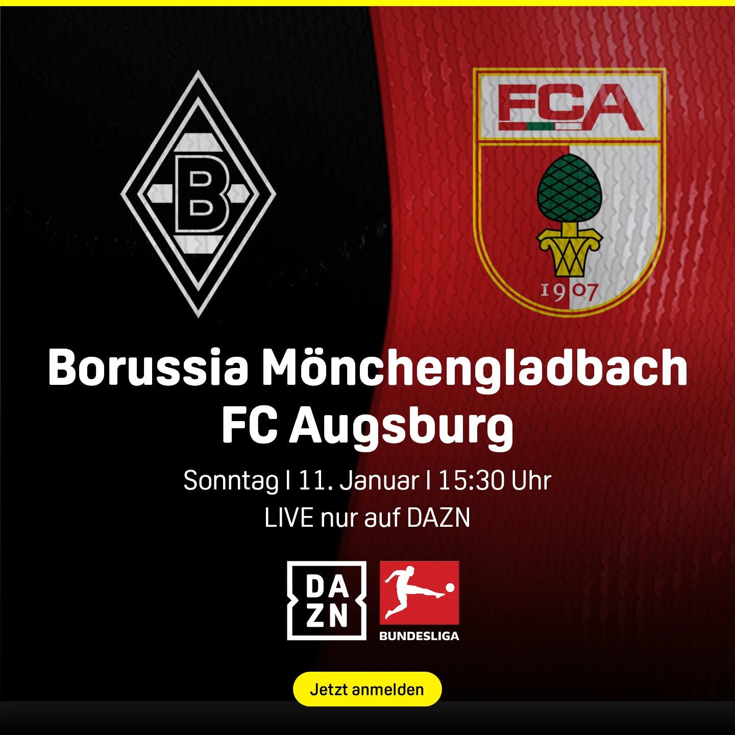 Pertarungan Sengit FC Augsburg vs Borussia Mönchengladbach di Bundesliga
