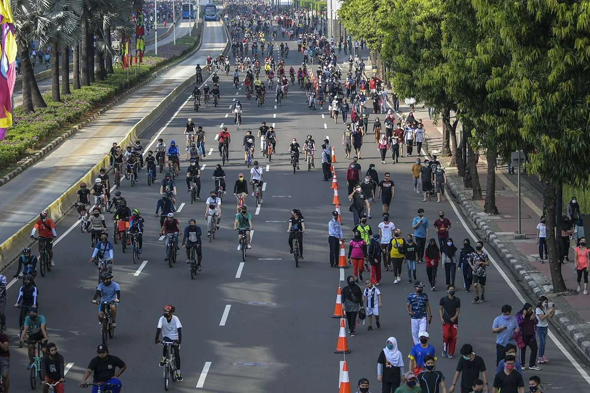 Pramono Siap Ubah Jam Car Free Day di Jakarta dan Tambah Lokasi Baru di Rasuna Said