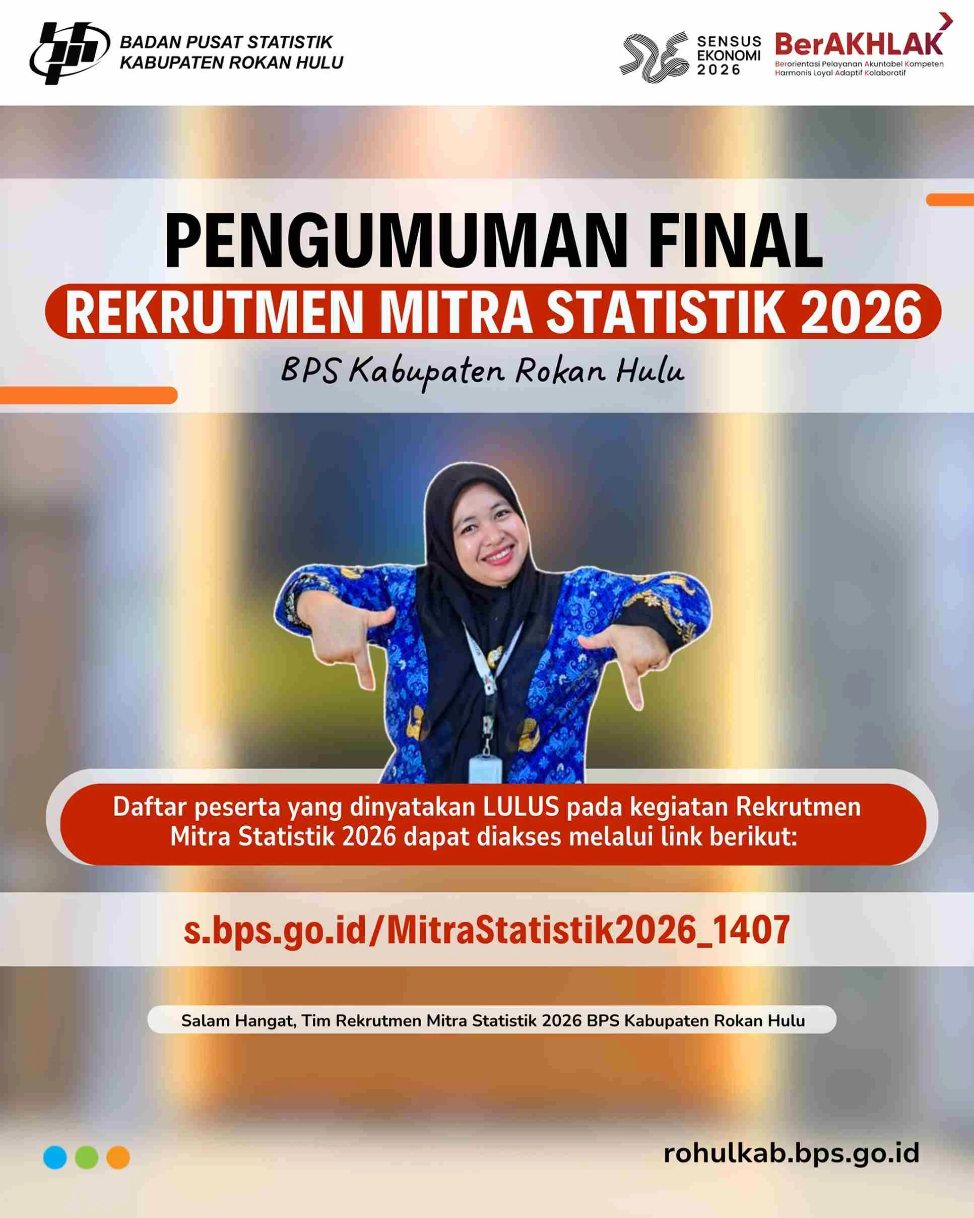 Rekrutmen Mitra BPS 2026 Masuk Tahap Akhir, Ini Rincian Tugas dan Gajinya