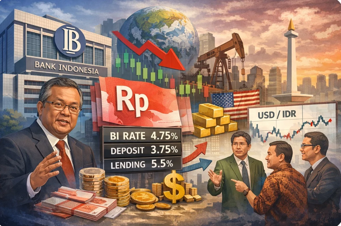 Rupiah Menghadapi Tekanan Global: 7 Langkah BI & Panda Bond Siapkan Stabilitas Nilai Tukar