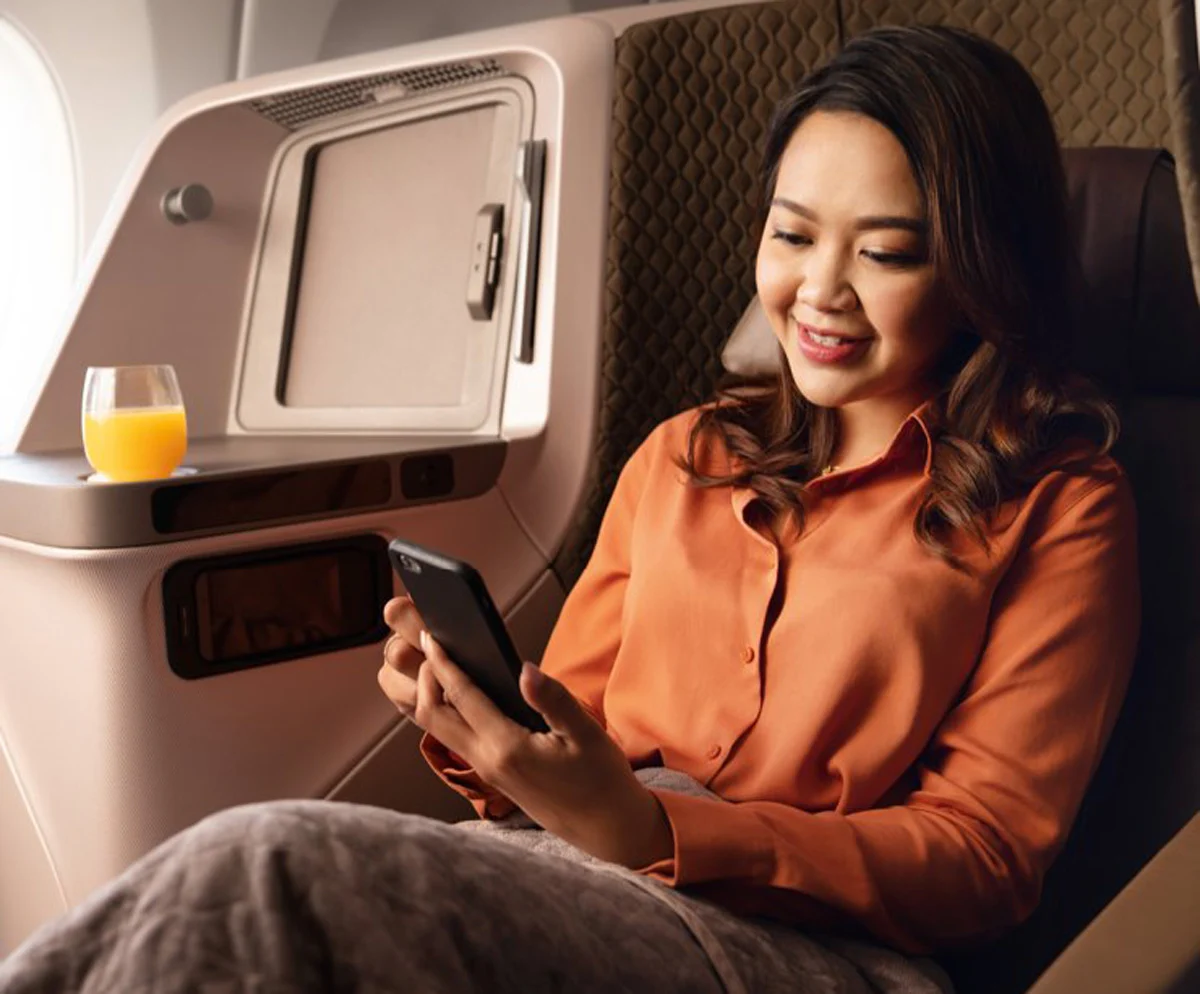 Singapore Airlines Siapkan Wi‑Fi Super Cepat Berbasis Starlink Mulai 2027