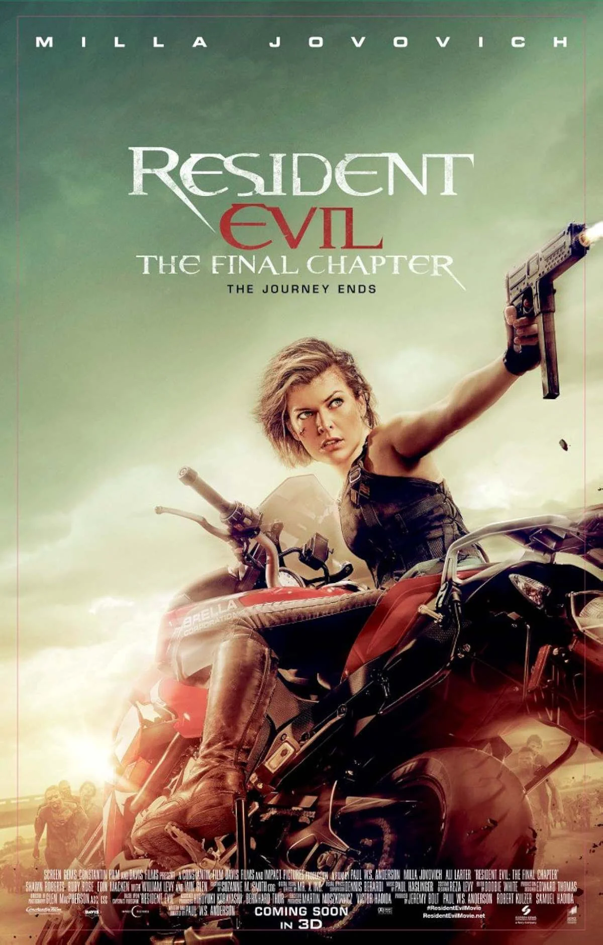 Sinopsis Resident Evil: The Final Chapter di Bioskop Trans TV