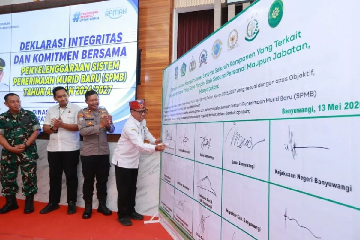 SPMB Jatim 2026: Pemkab Banyuwangi Tekankan Pelaksanaan Bersih dan Transparan