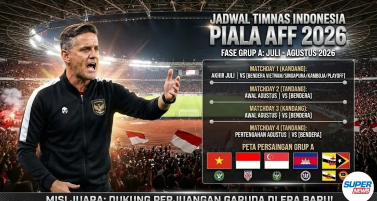 Timnas Indonesia Siap Menghadapi Piala AFF 2026