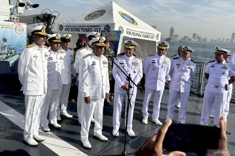 TNI AL Perkuat Pertahanan Laut dengan Latihan Tempur Bersama Angkatan Laut Pakistan