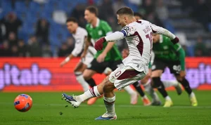 Torino Bangkit, Sassuolo Tertinggal 1-2 di Liga Italia