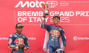 Veda Ega Pratama Membuat Sejarah di Moto3 Prancis